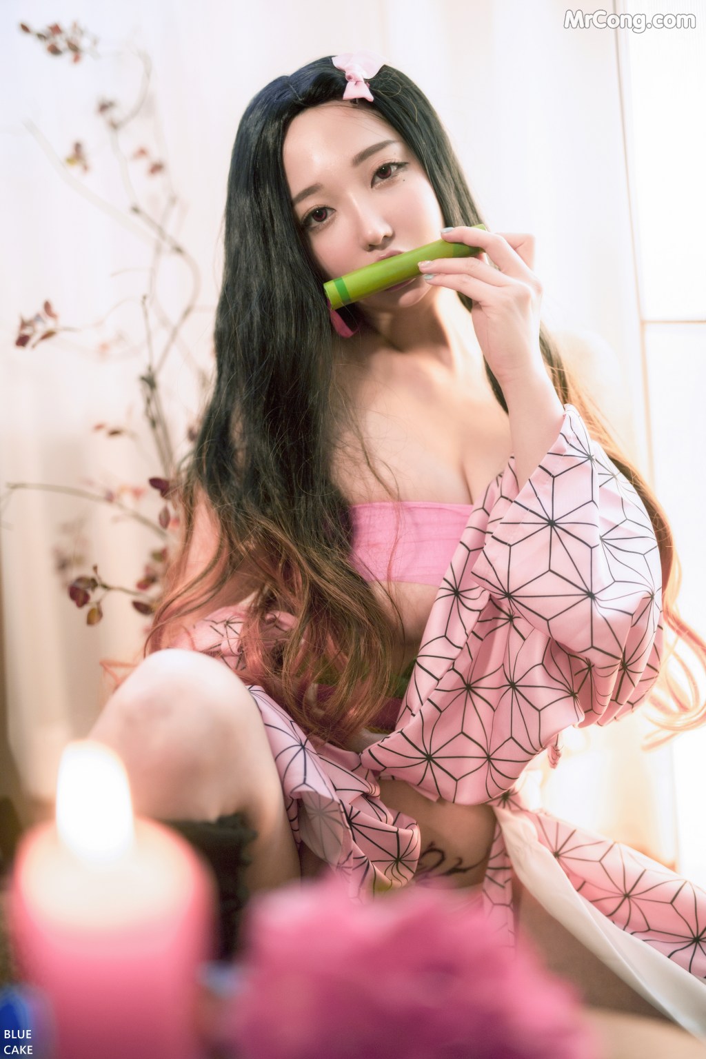 [BLUECAKE] Son Ye-Eun (손예은): “Pink Oni” (100 photos) – Page 2