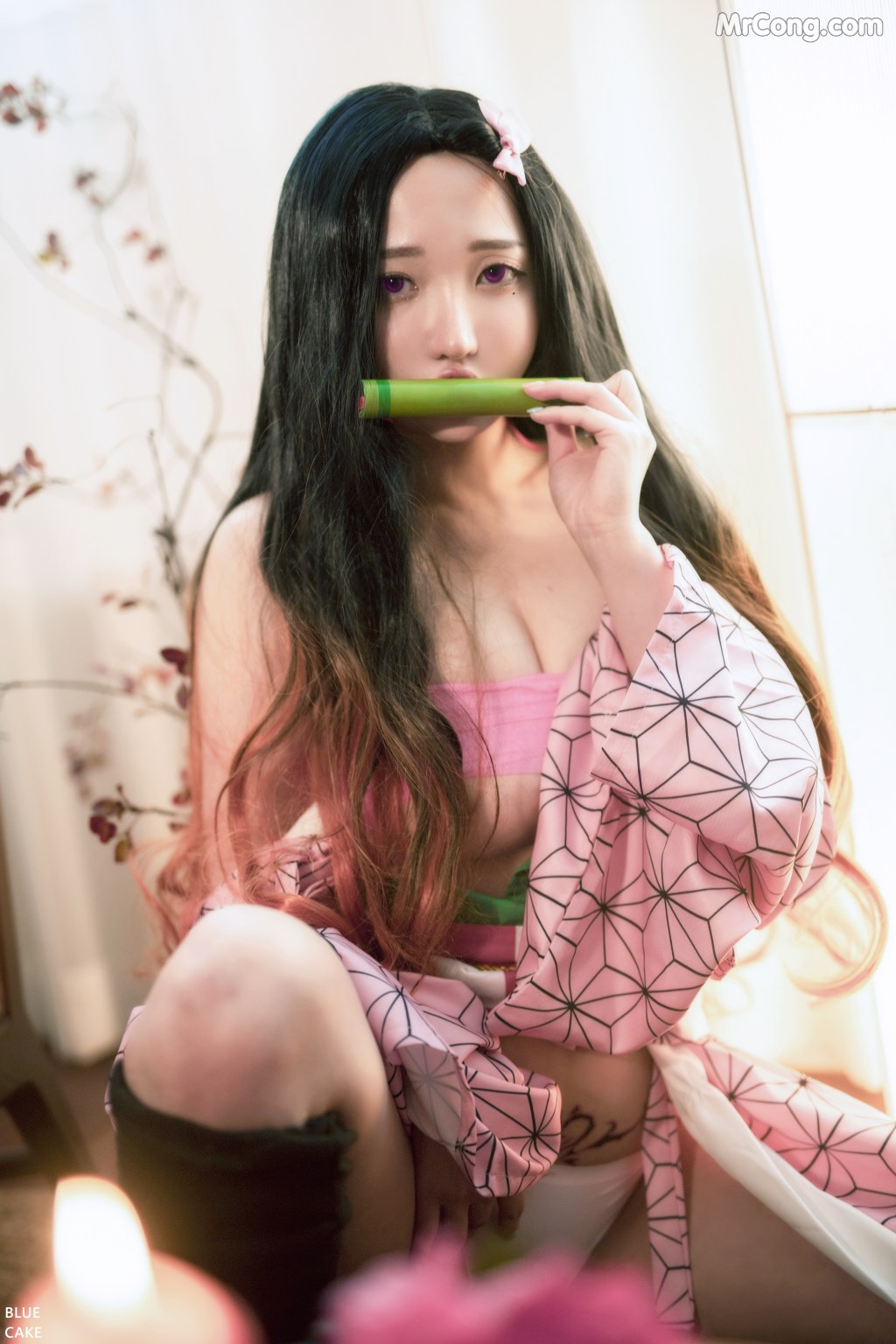 [BLUECAKE] Son Ye-Eun (손예은): “Pink Oni” (100 photos) – Page 2