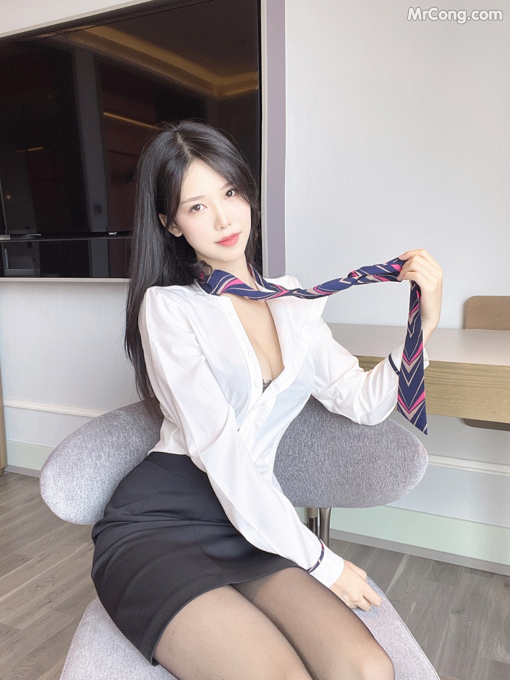 Coser@抖娘-利世 Vol.063: 绳缚空姐 (40 photos + 1 video) – Page 4