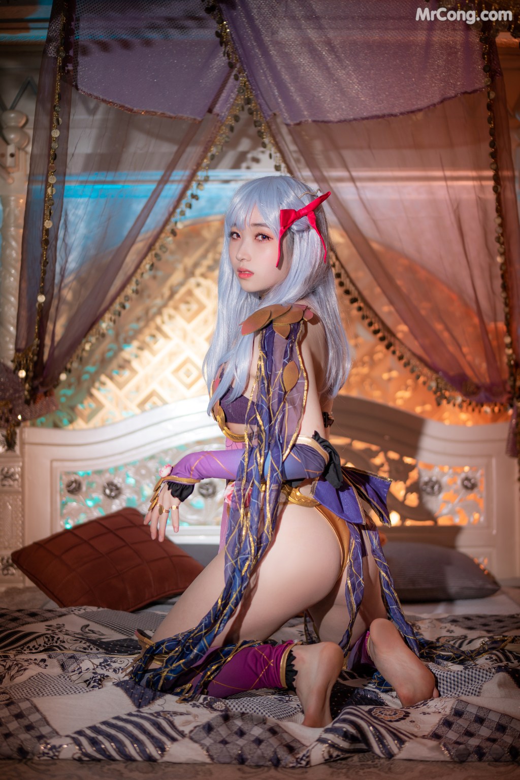 [CreamSoda] Bambi (밤비) – Cosplay Tamamo + Kama (FGO) (40 photos) – Page 3