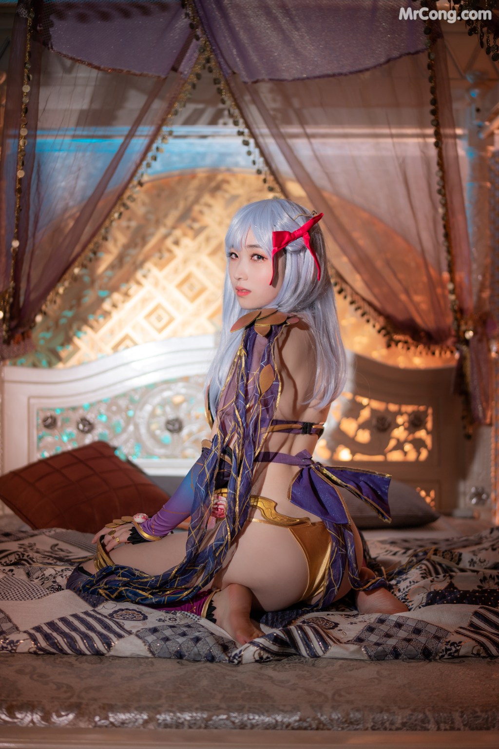 [CreamSoda] Bambi (밤비) – Cosplay Tamamo + Kama (FGO) (40 photos) – Page 3