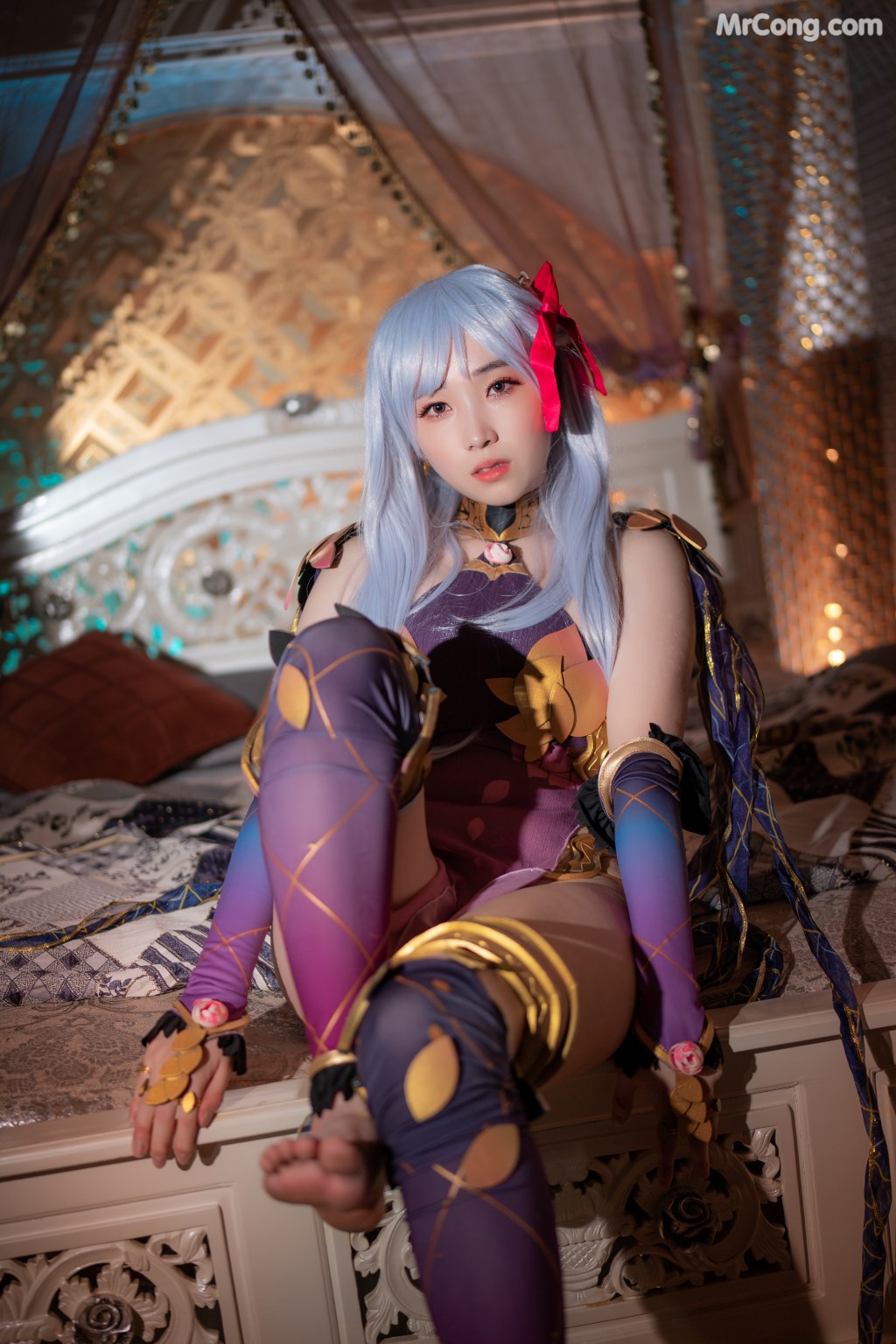 [CreamSoda] Bambi (밤비) – Cosplay Tamamo + Kama (FGO) (40 photos) – Page 3