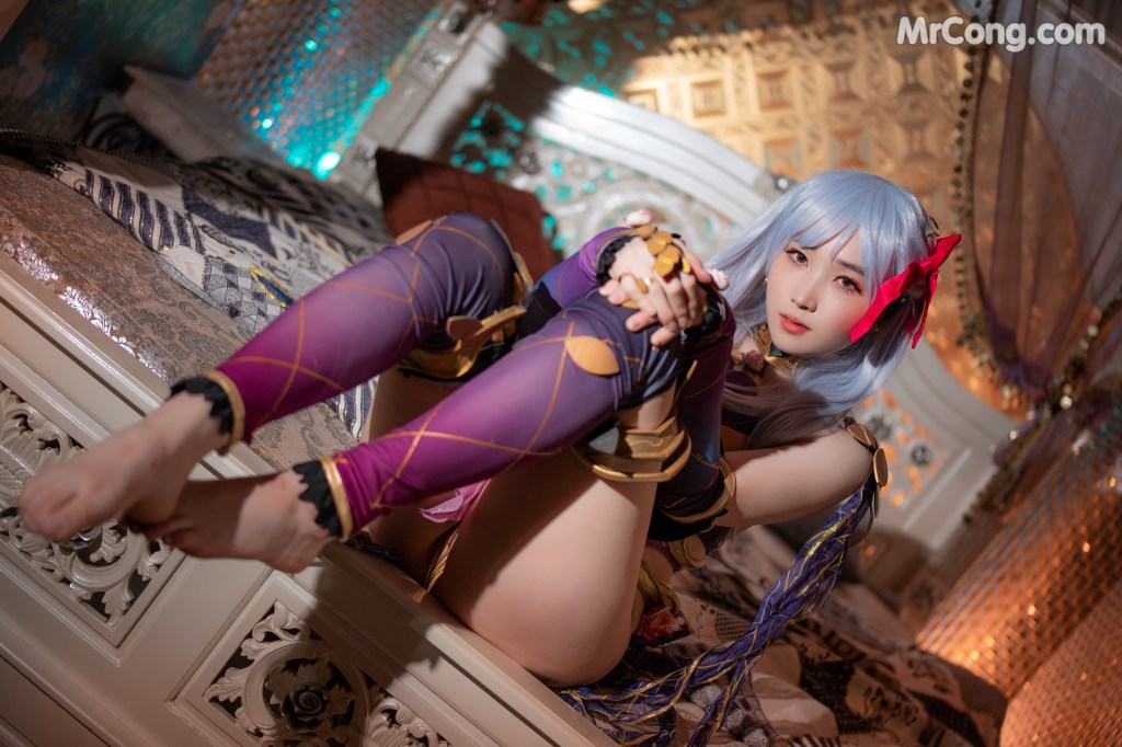 [CreamSoda] Bambi (밤비) – Cosplay Tamamo + Kama (FGO) (40 photos) – Page 4