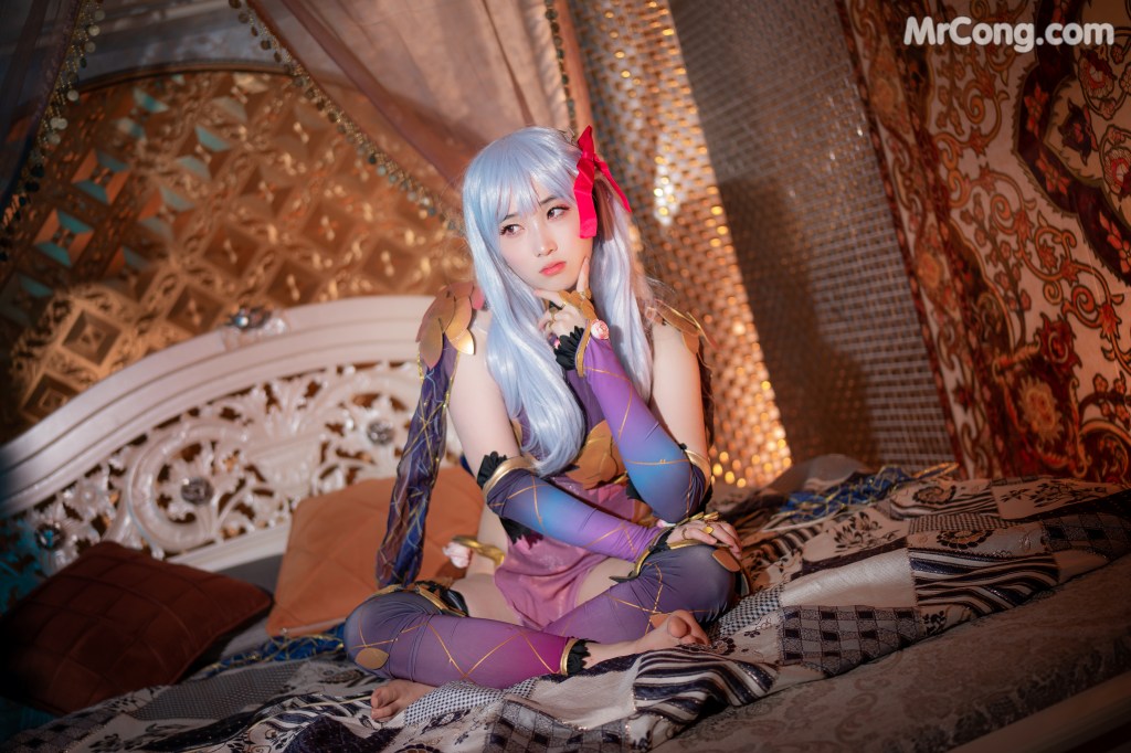 [CreamSoda] Bambi (밤비) – Cosplay Tamamo + Kama (FGO) (40 photos) – Page 4