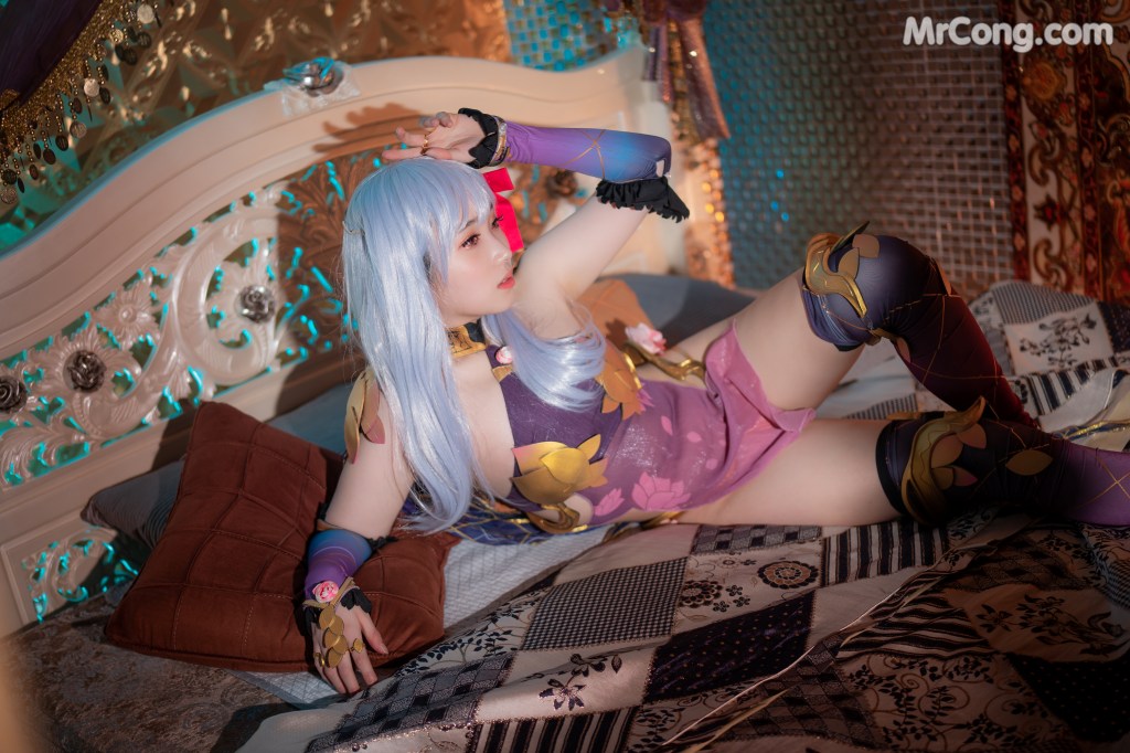 [CreamSoda] Bambi (밤비) – Cosplay Tamamo + Kama (FGO) (40 photos) – Page 4