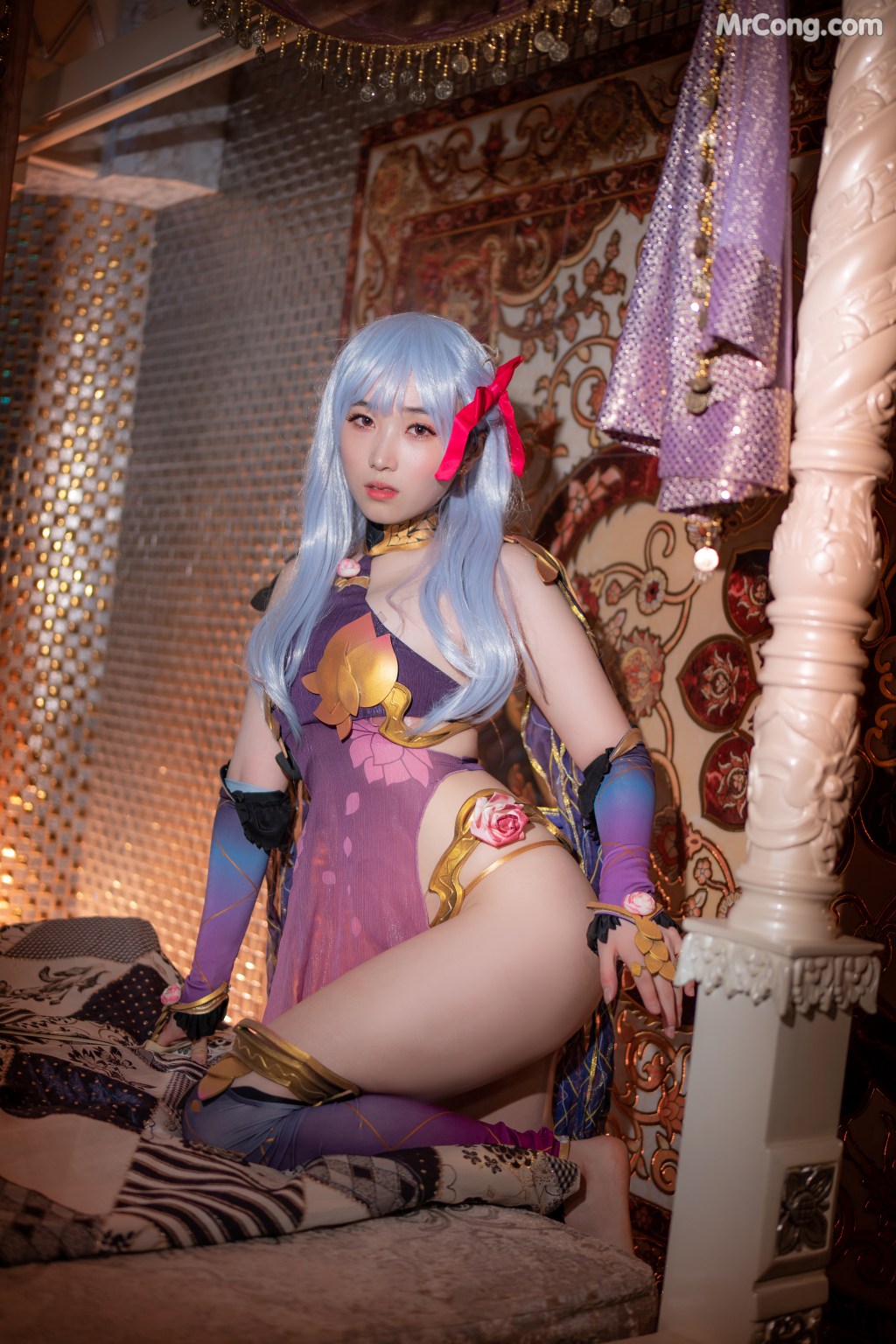 [CreamSoda] Bambi (밤비) – Cosplay Tamamo + Kama (FGO) (40 photos) – Page 4