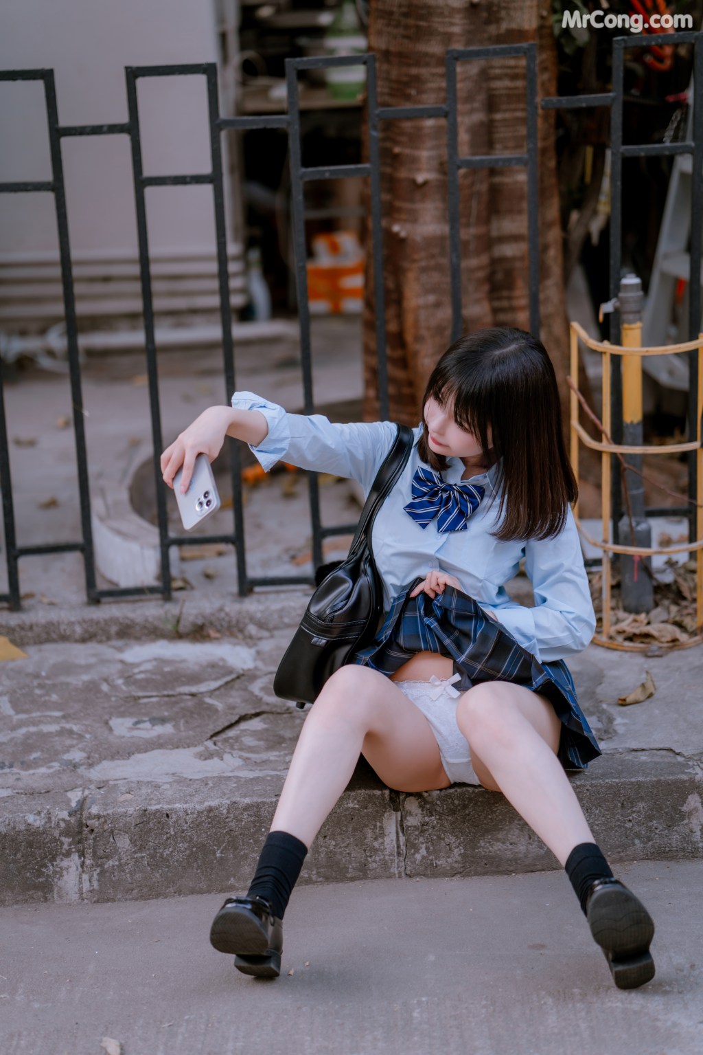 Coser@桜井宁宁 Vol.044: JK之居家 (66 photos) – Page 3