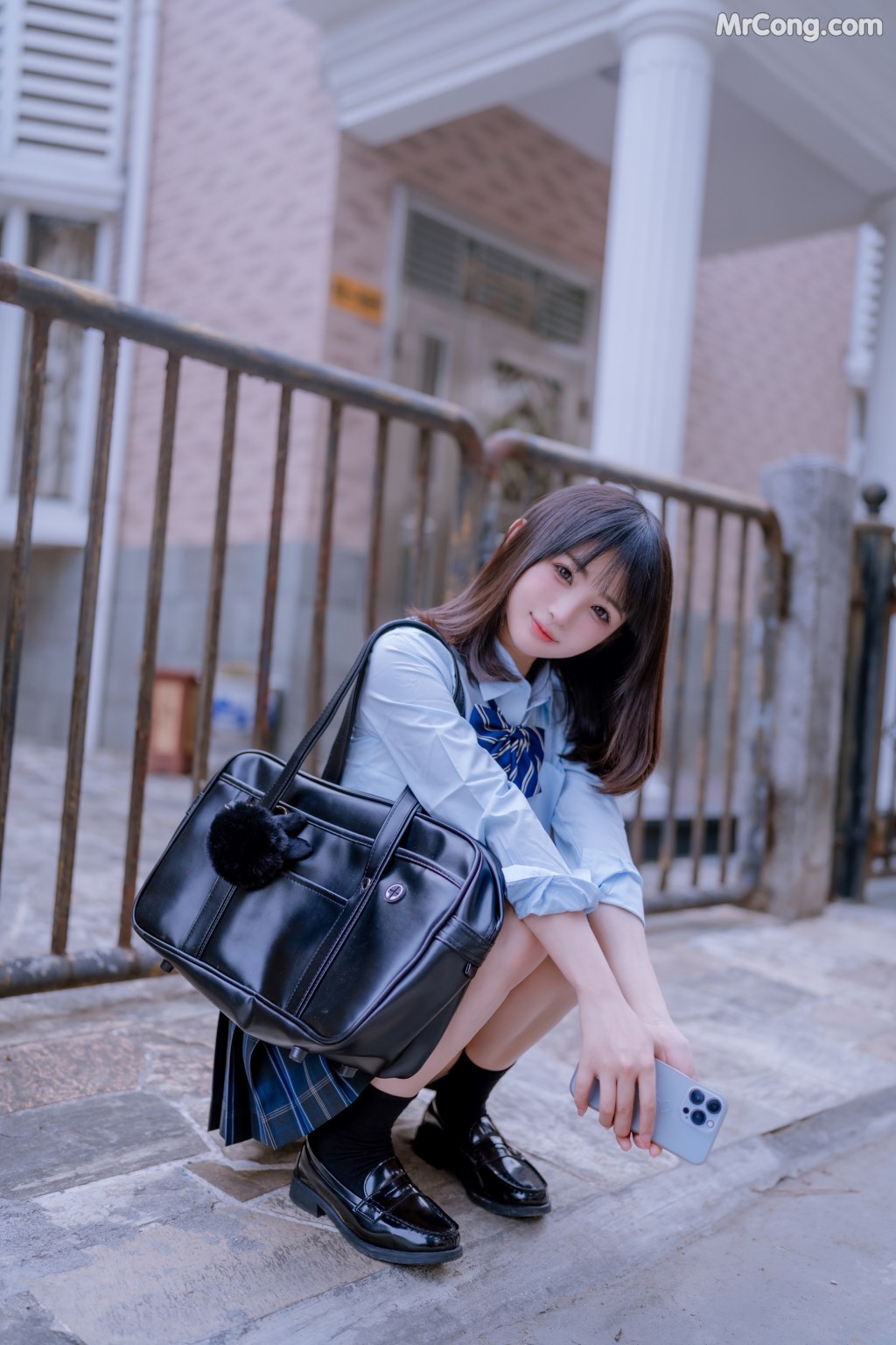 Coser@桜井宁宁 Vol.044: JK之居家 (66 photos) – Page 3