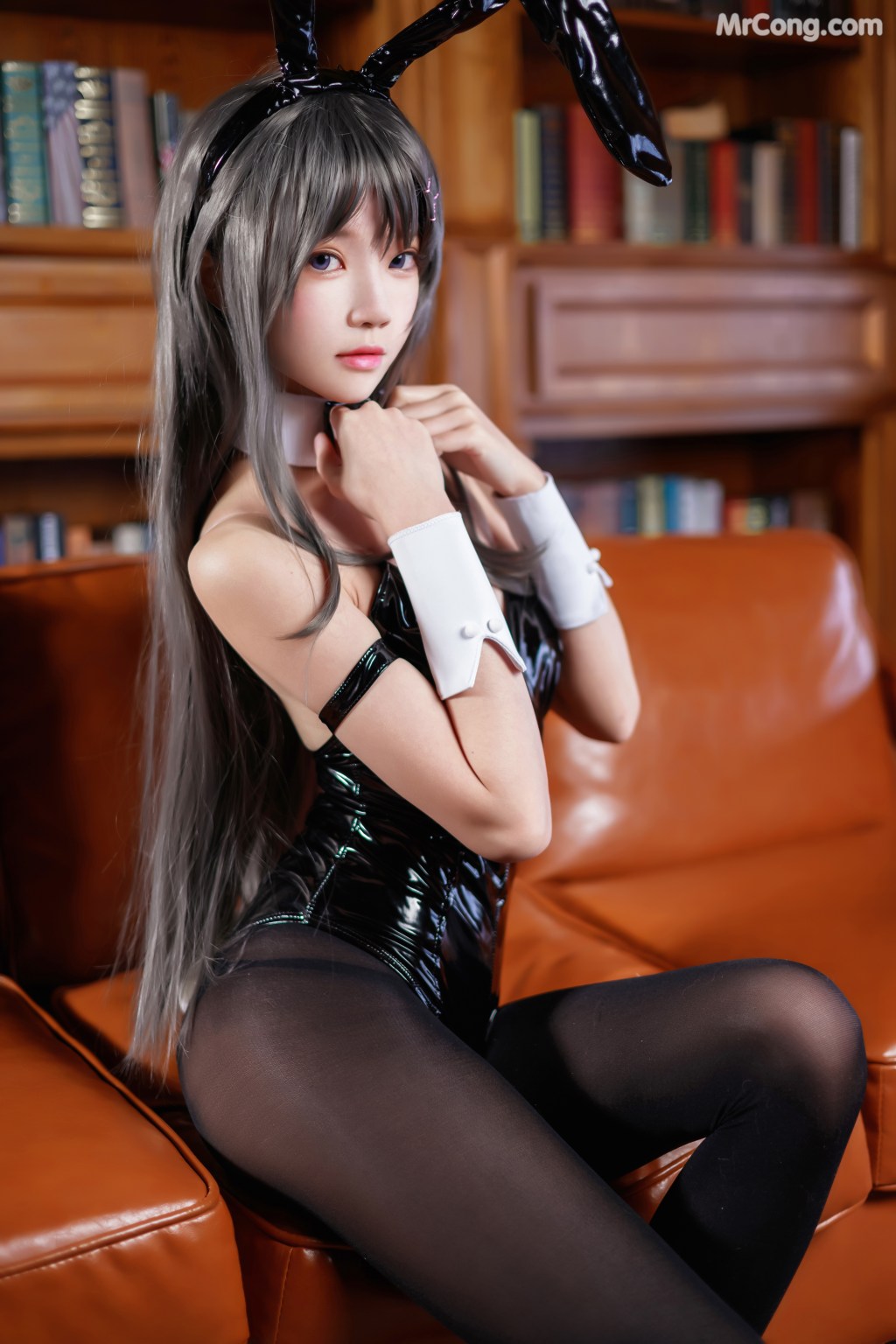 Coser@桜桃喵 Vol.115: 樱岛麻衣兔女郎 (50 photos)