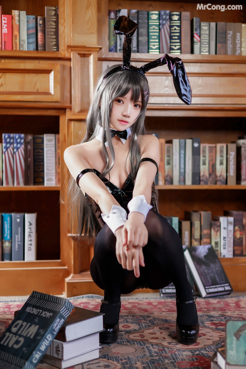 Coser@桜桃喵 Vol.115: 樱岛麻衣兔女郎 (50 photos) – Page 3