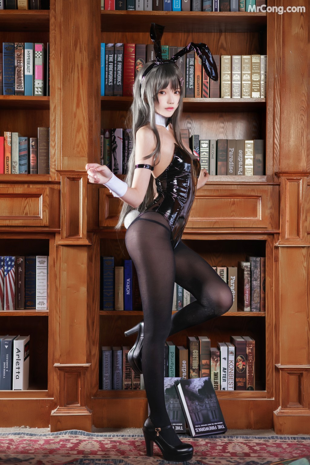 Coser@桜桃喵 Vol.115: 樱岛麻衣兔女郎 (50 photos) – Page 4