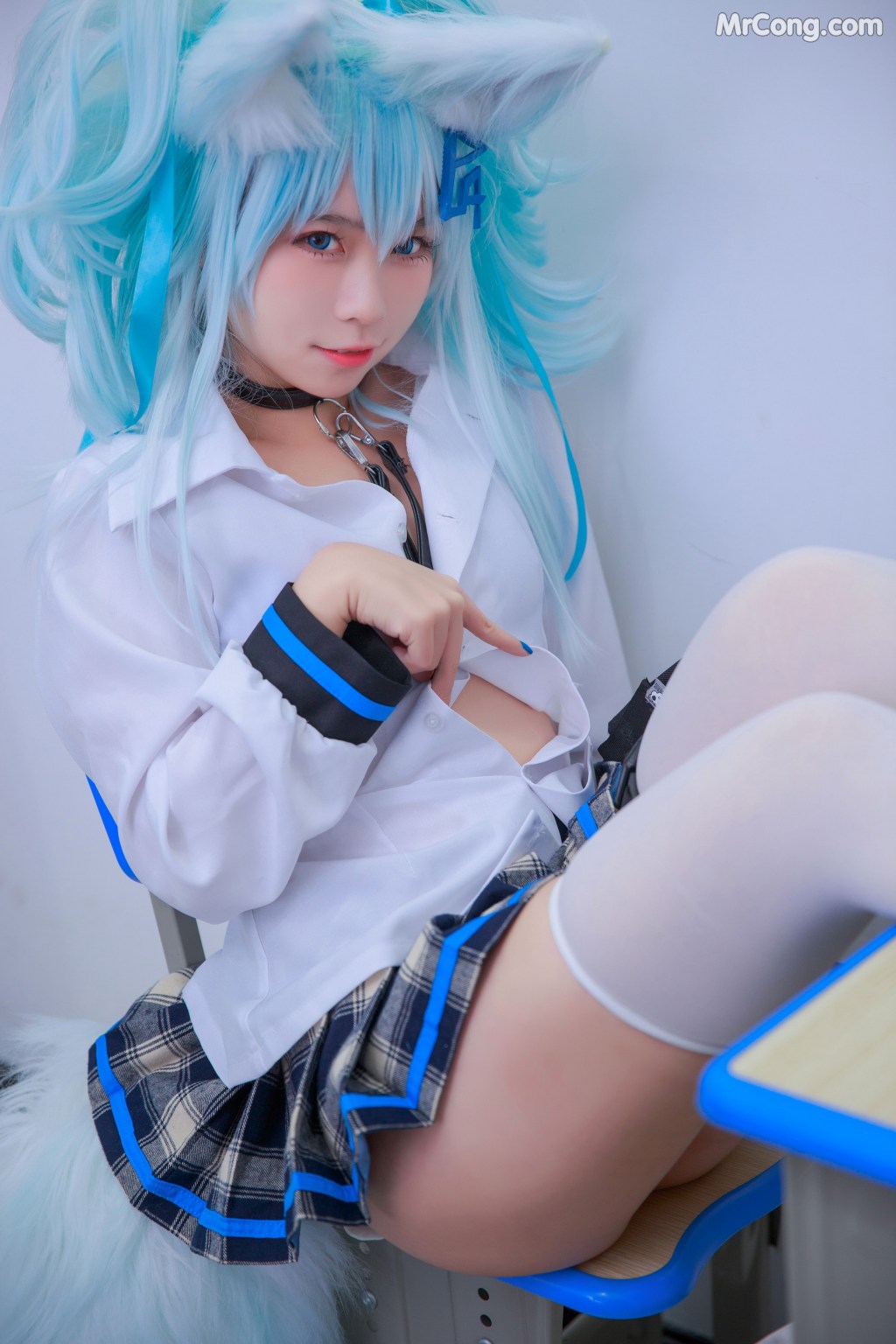 Coser@G44不会受伤 Vol.045: 少女前线 PA15校服 (33 photos) – Page 3
