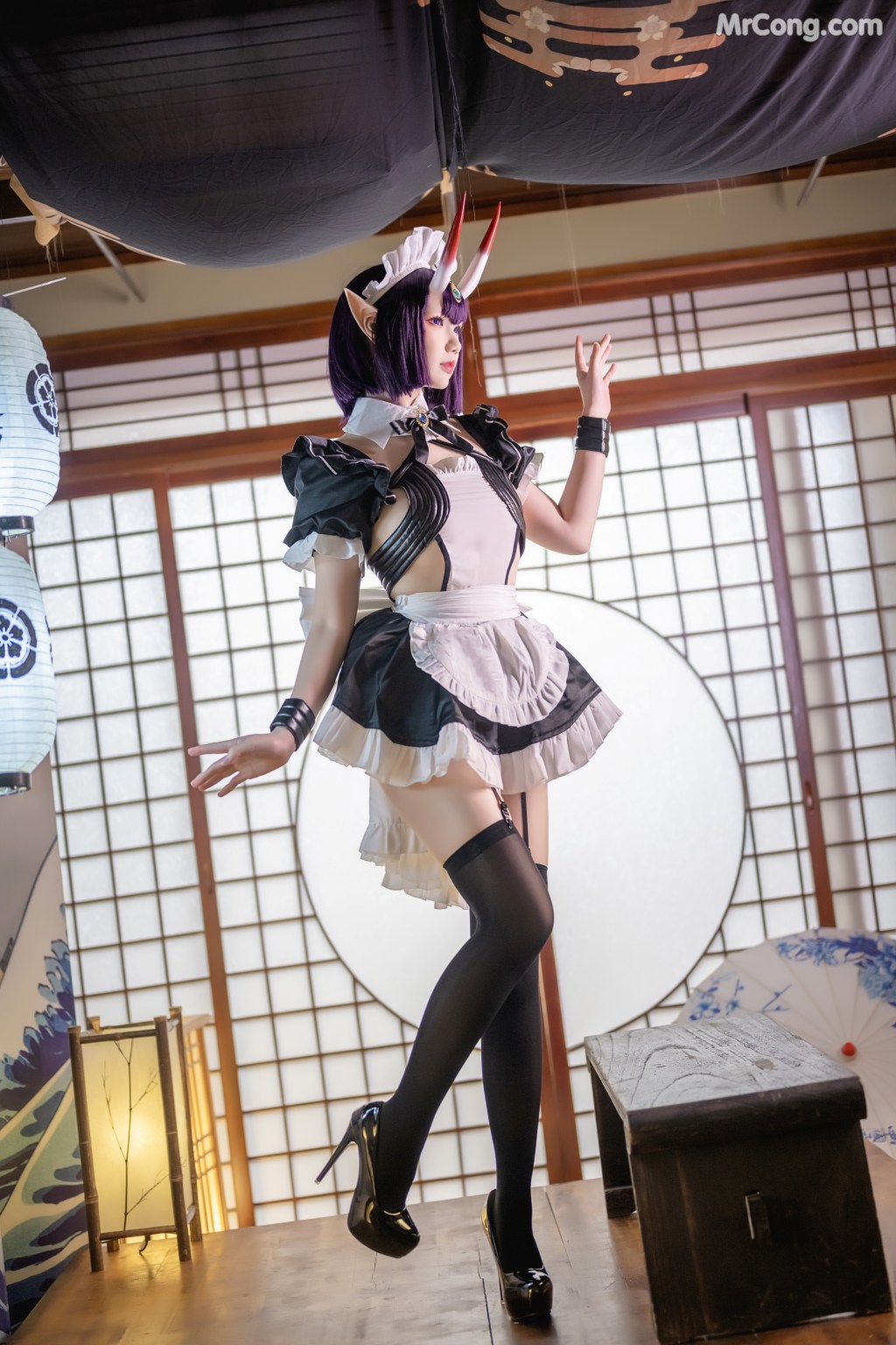 Coser@雪晴Astra (雪晴嘟嘟) Vol.034: 酒吞童子女仆 (62 photos + 13 videos) – Page 2