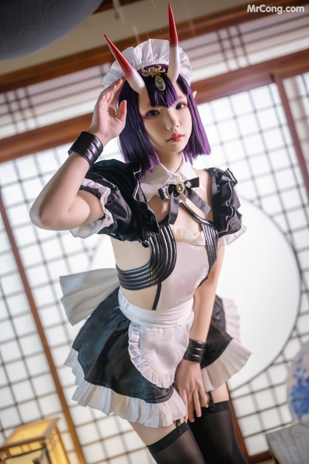 Coser@雪晴Astra (雪晴嘟嘟) Vol.034: 酒吞童子女仆 (62 photos + 13 videos) – Page 3