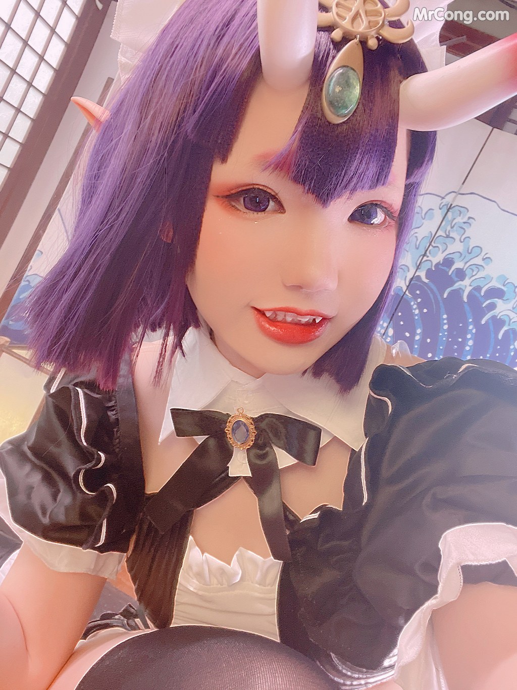 Coser@雪晴Astra (雪晴嘟嘟) Vol.034: 酒吞童子女仆 (62 photos + 13 videos) – Page 6