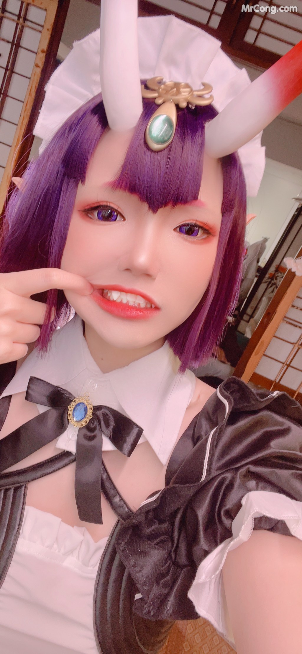 Coser@雪晴Astra (雪晴嘟嘟) Vol.034: 酒吞童子女仆 (62 photos + 13 videos) – Page 6