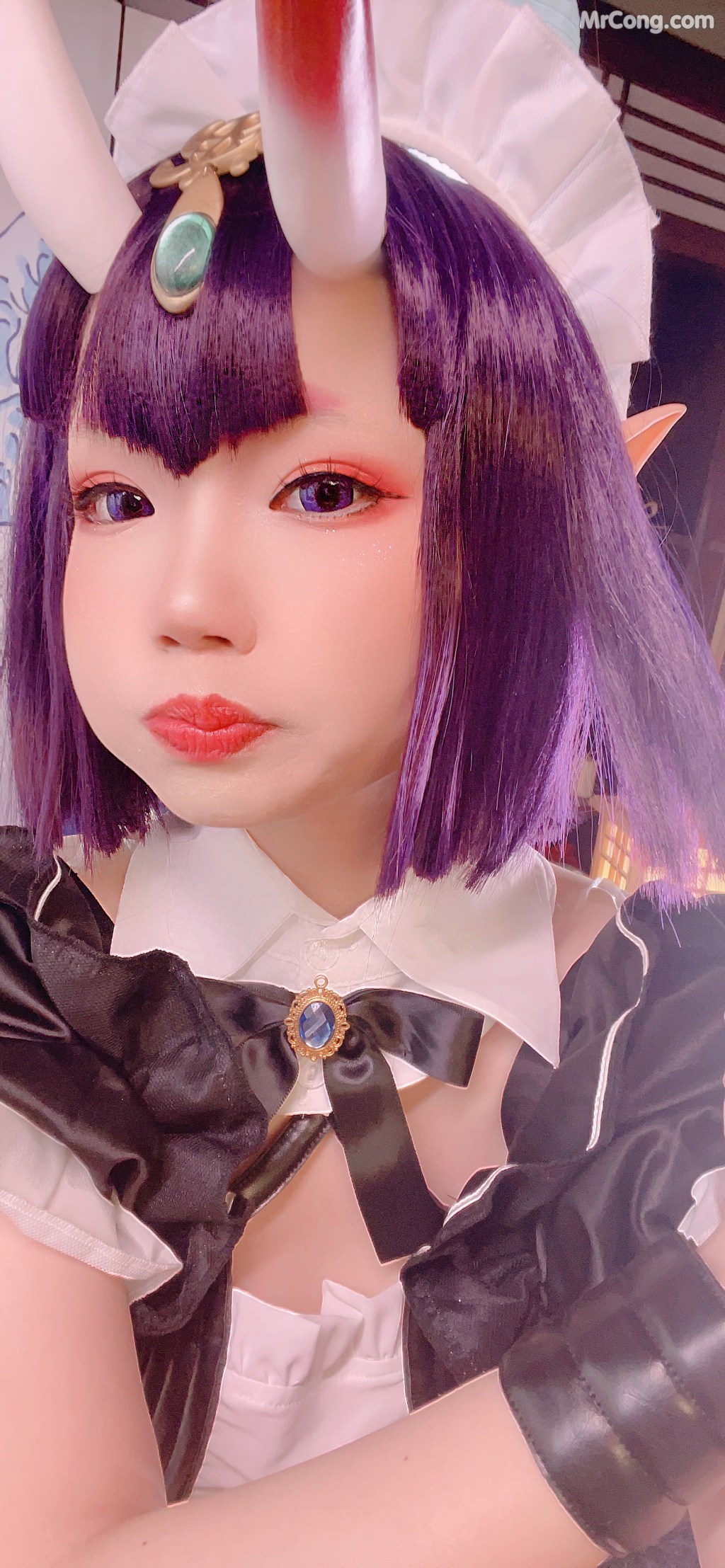 Coser@雪晴Astra (雪晴嘟嘟) Vol.034: 酒吞童子女仆 (62 photos + 13 videos) – Page 6
