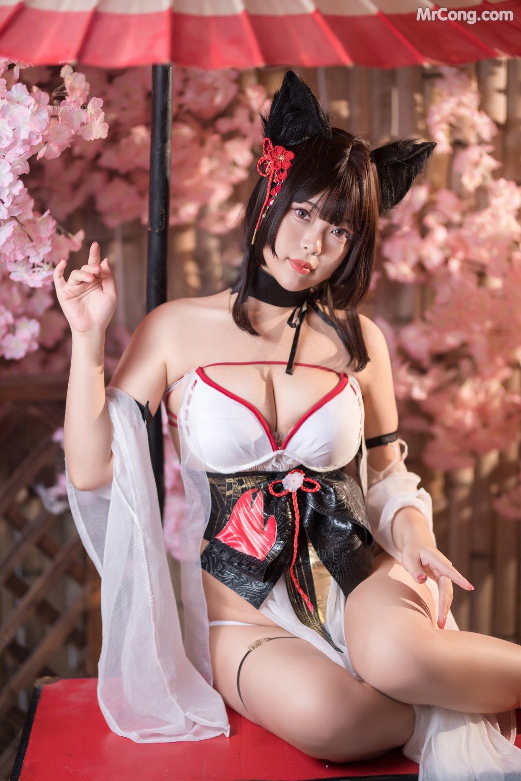Coser@白烨 Vol.038: 湿身泳装 (61 photos + 1 video)