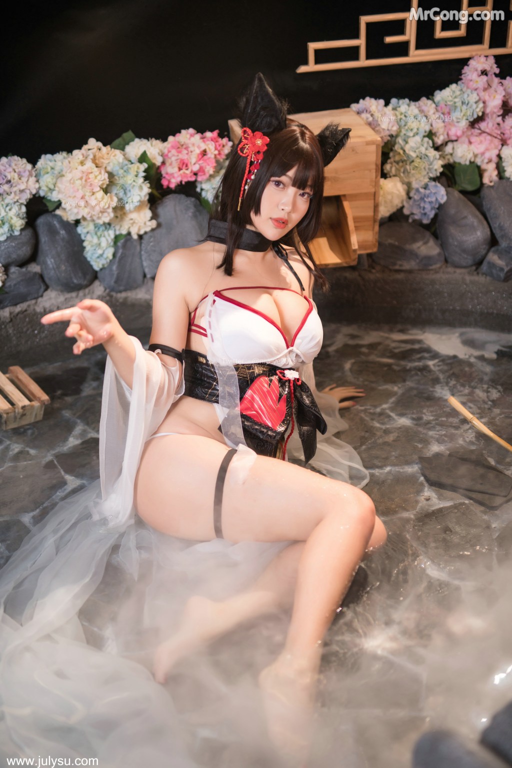 Coser@白烨 Vol.038: 湿身泳装 (61 photos + 1 video) – Page 4