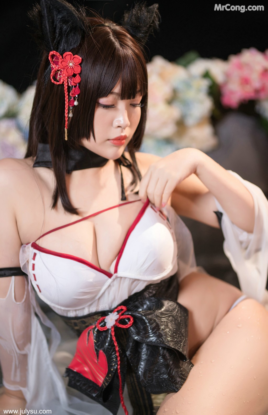Coser@白烨 Vol.038: 湿身泳装 (61 photos + 1 video) – Page 4