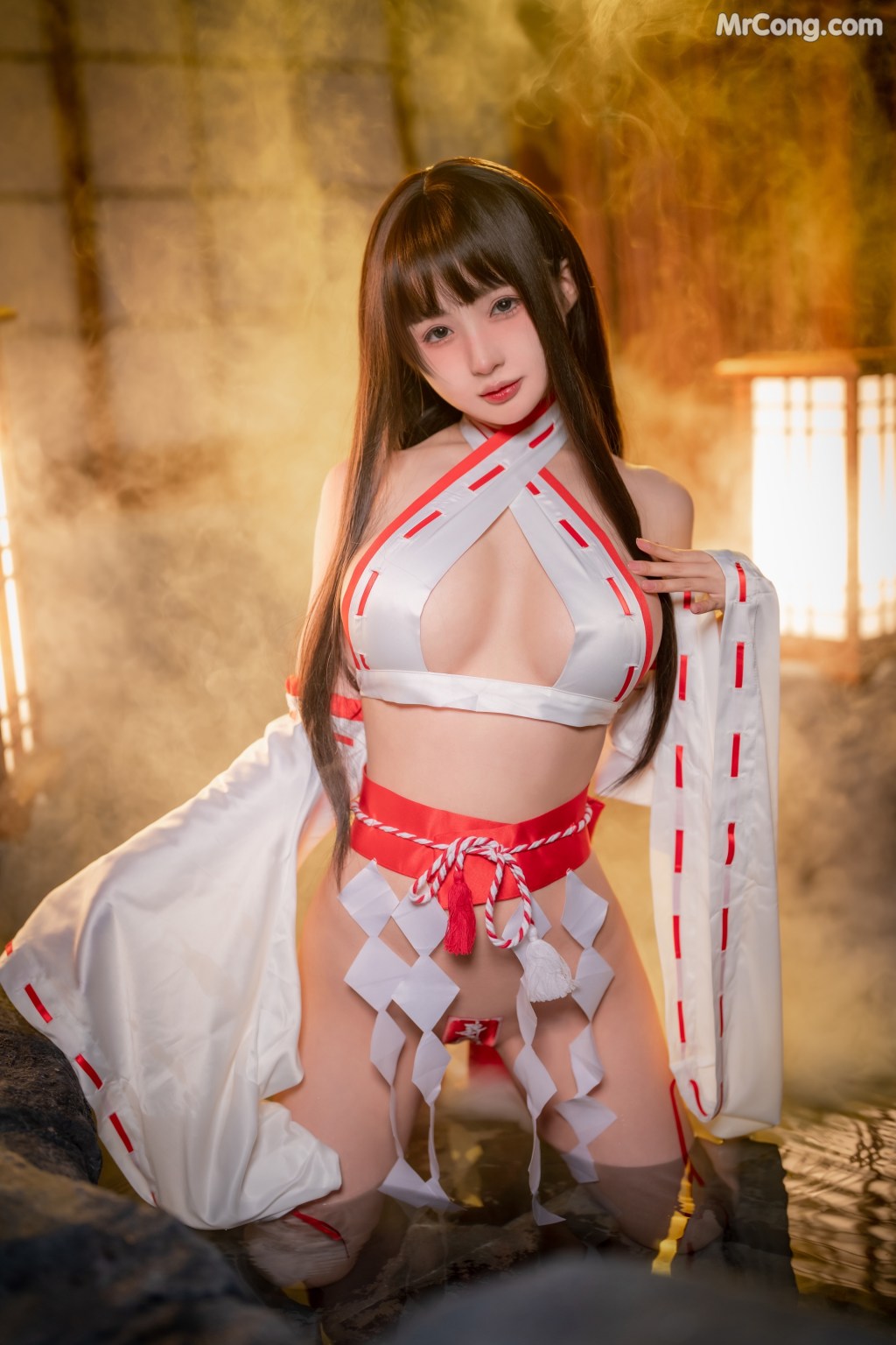 Coser@桜井宁宁 Vol.045: 纯洁巫女 (61 photos)