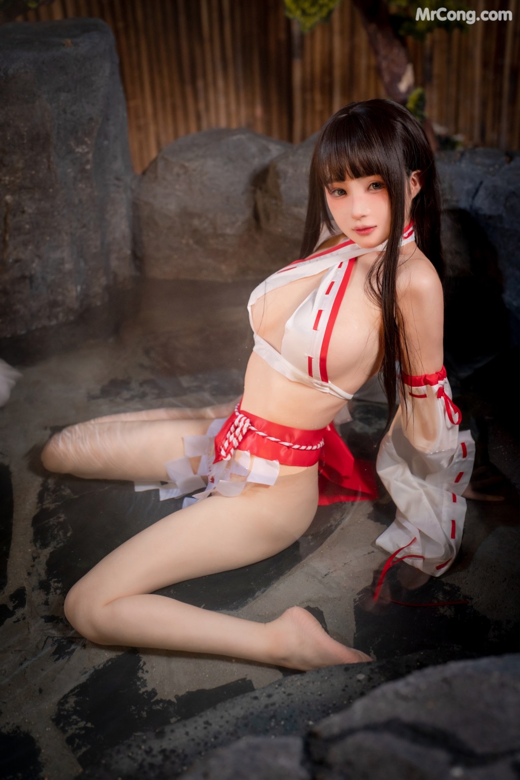 Coser@桜井宁宁 Vol.045: 纯洁巫女 (61 photos)
