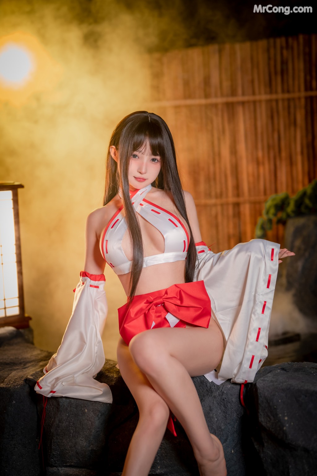 Coser@桜井宁宁 Vol.045: 纯洁巫女 (61 photos)