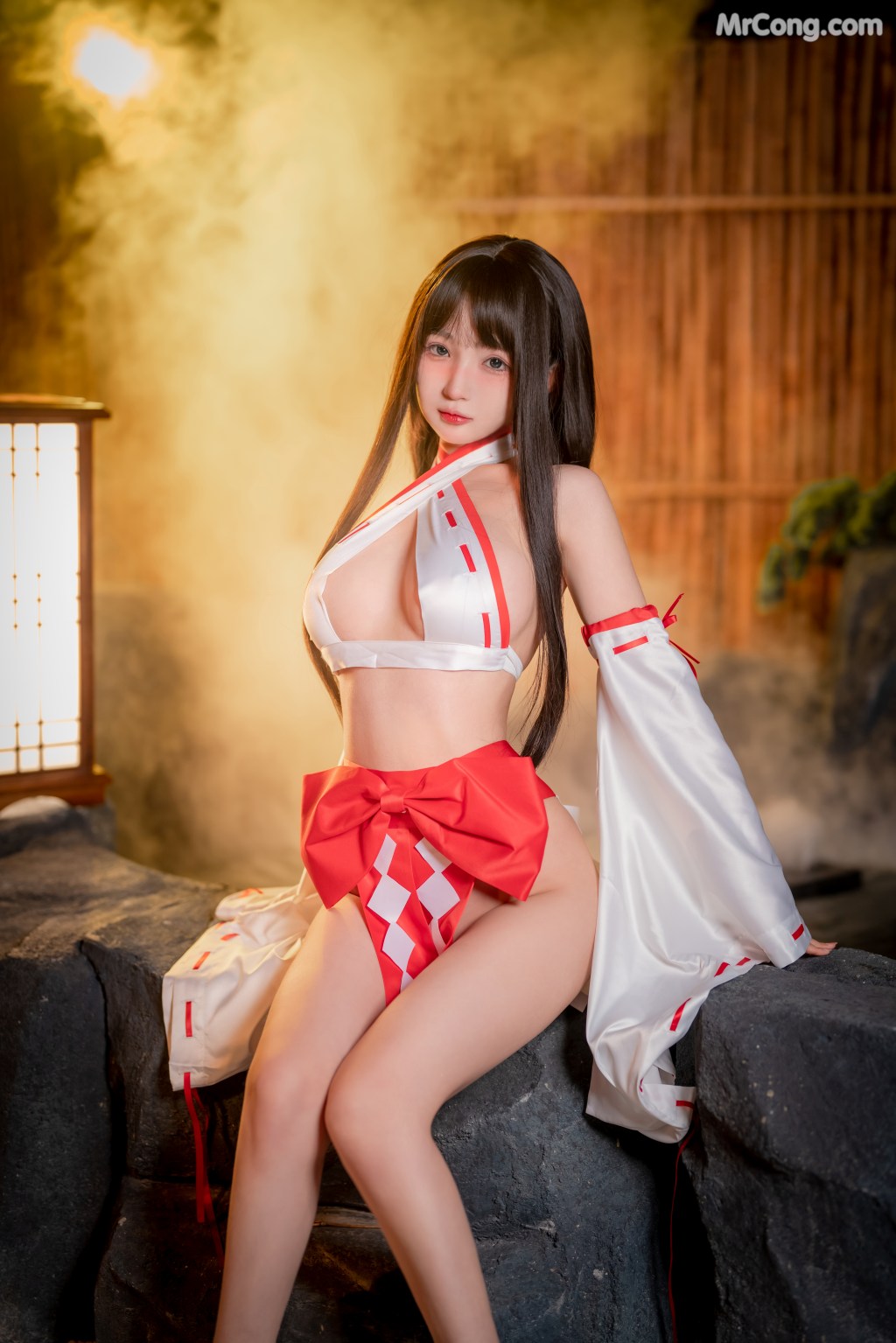 Coser@桜井宁宁 Vol.045: 纯洁巫女 (61 photos)