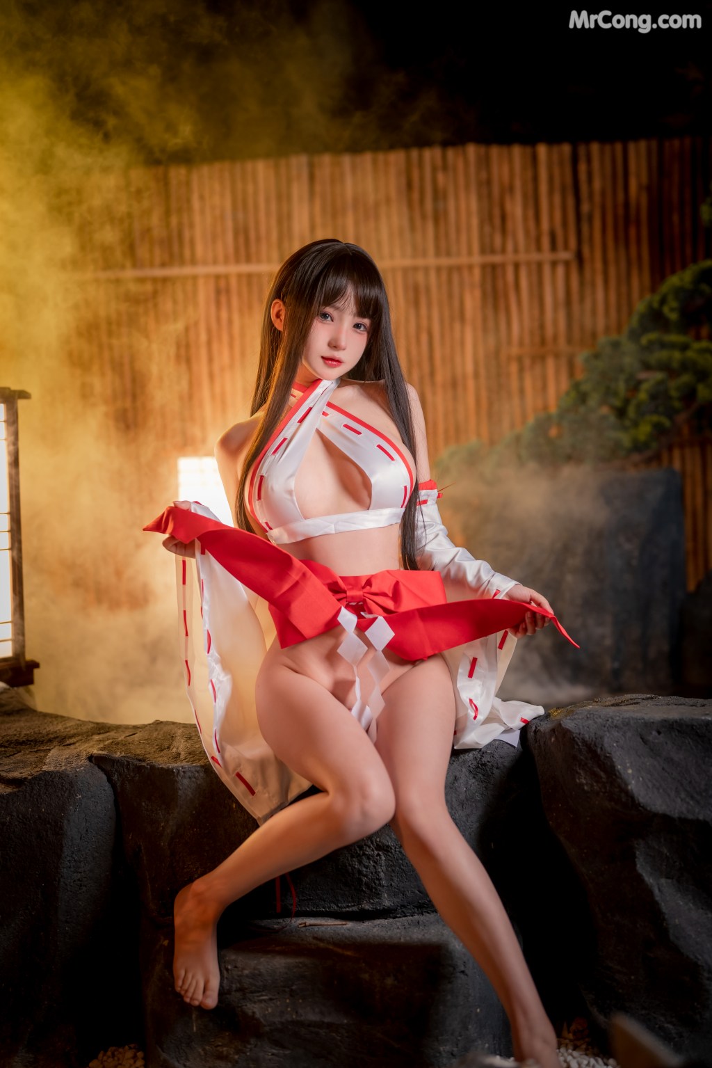 Coser@桜井宁宁 Vol.045: 纯洁巫女 (61 photos)