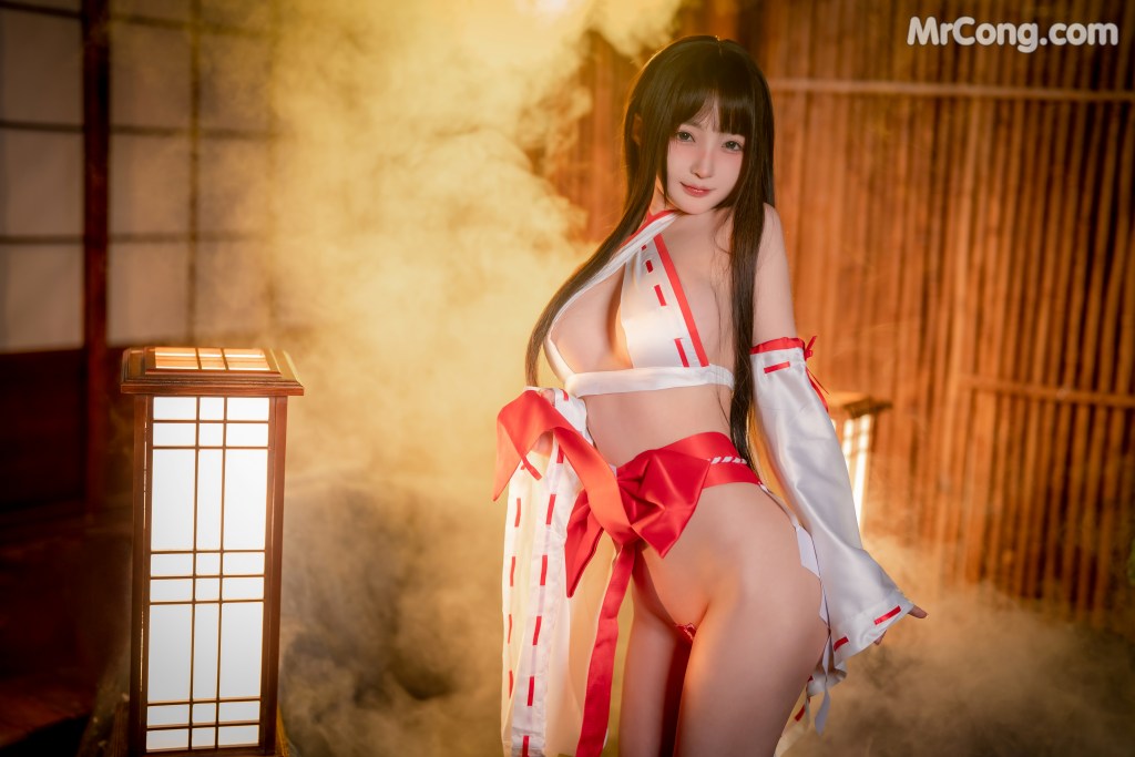 Coser@桜井宁宁 Vol.045: 纯洁巫女 (61 photos) – Page 3