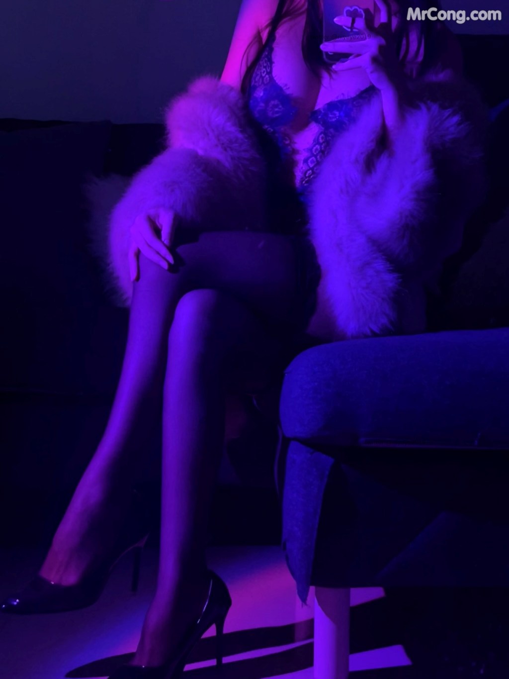 Coser@白烨 Vol.042: 夜色妖姬 (76 photos + 4 videos)