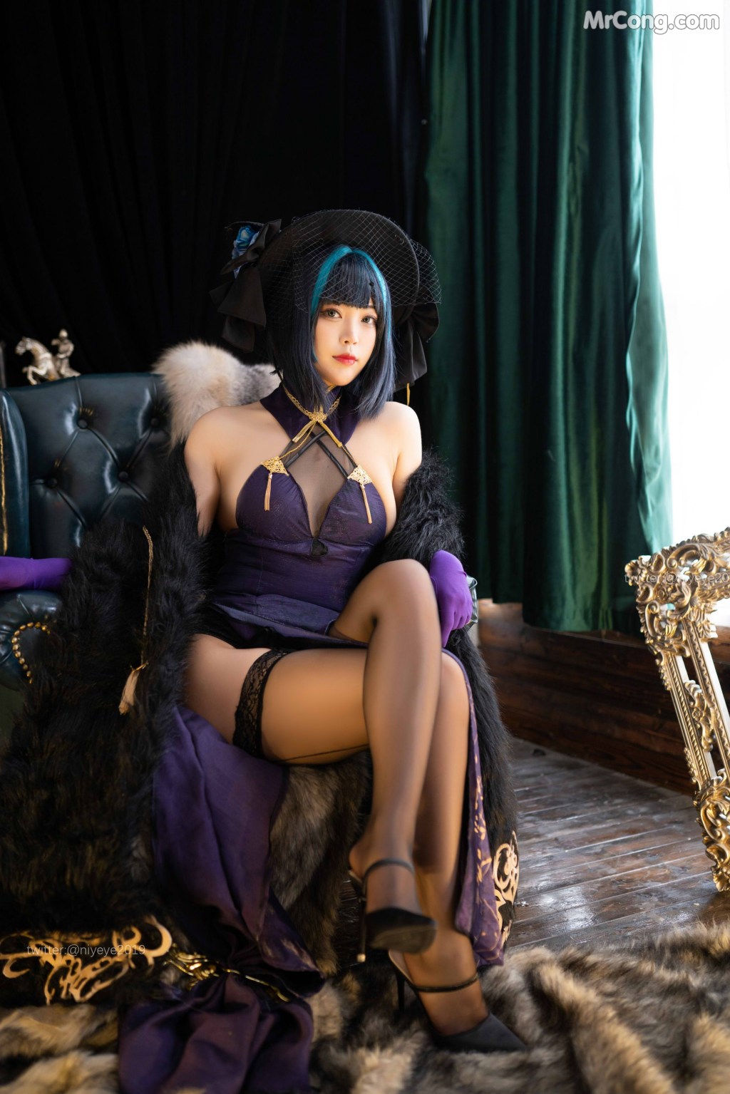 Coser@白烨 Vol.043: 豹纹护士 (83 photos) – Page 8
