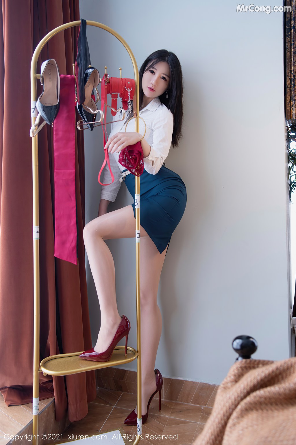XIUREN No.4022: 顾乔楠Cora (62 photos)