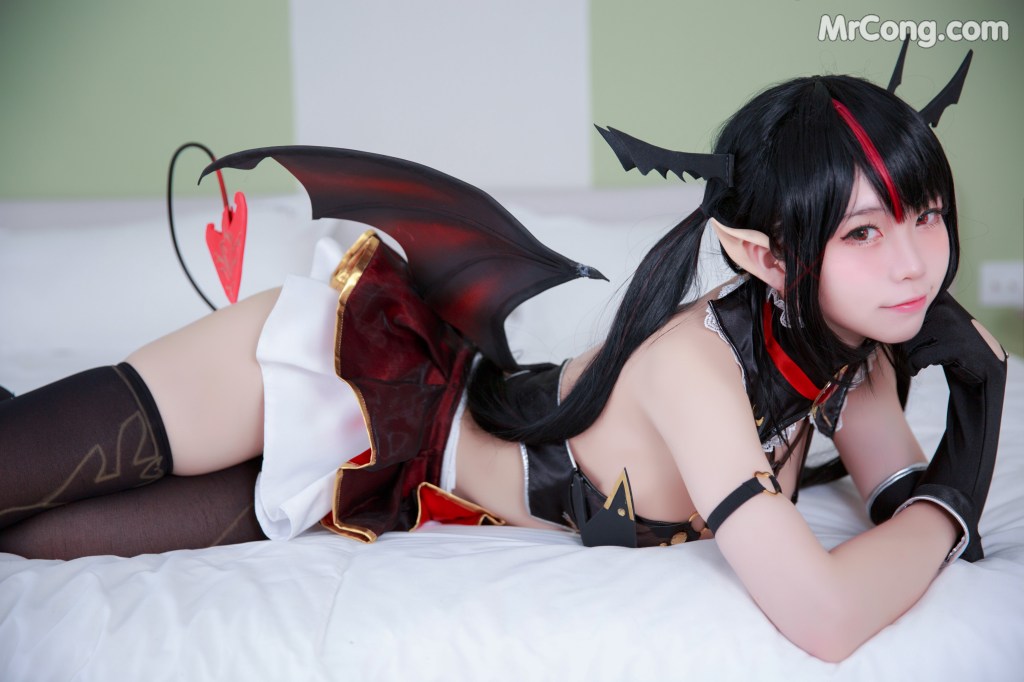 Coser@G44不会受伤 Vol.047: 萝蓓莉雅 魅魔 (10 photos)
