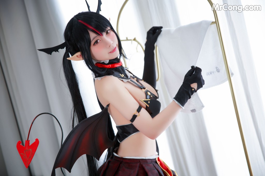 Coser@G44不会受伤 Vol.047: 萝蓓莉雅 魅魔 (10 photos)