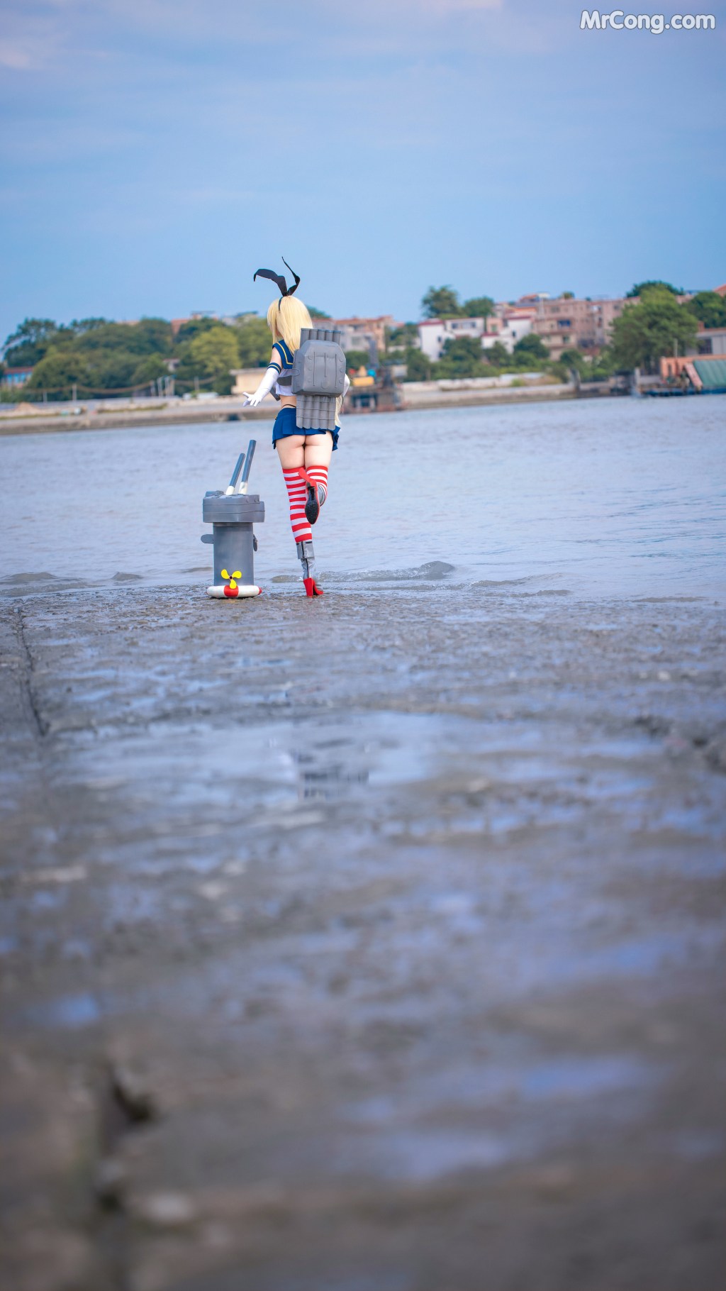 Coser@G44不会受伤 Vol.048: 岛风 (24 photos)