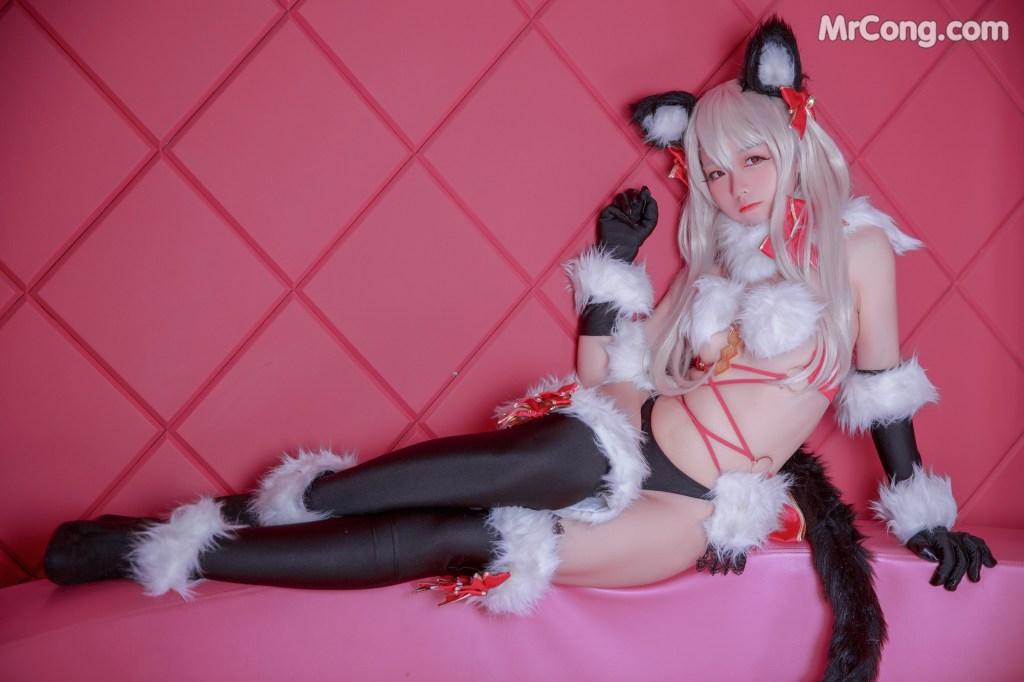 Coser@G44不会受伤 Vol.050: 魔法少女伊莉雅 危险野兽 (19 photos)