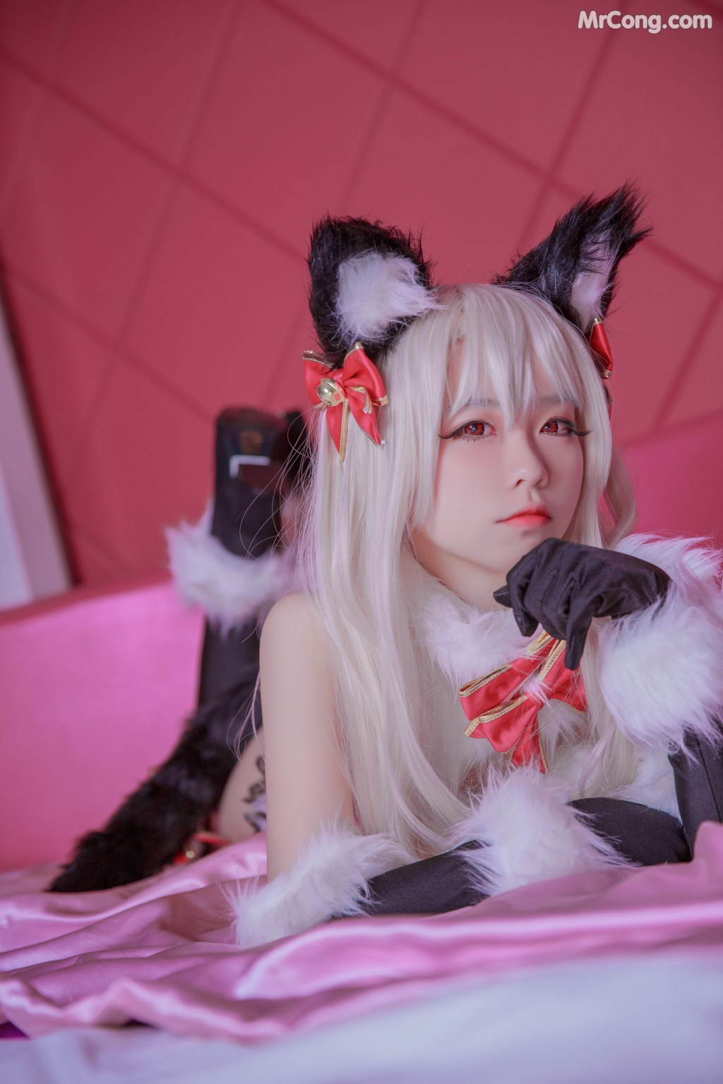 Coser@G44不会受伤 Vol.050: 魔法少女伊莉雅 危险野兽 (19 photos)