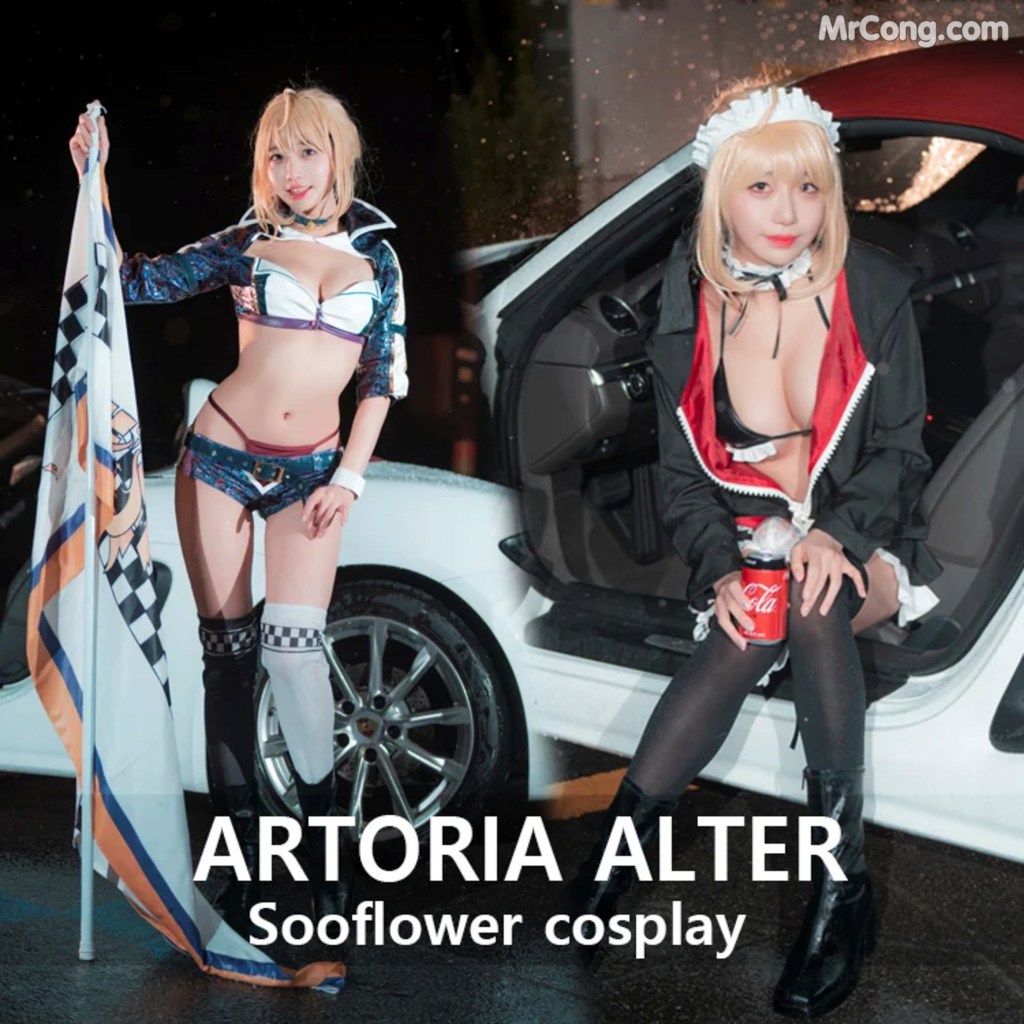 [CreamSoda] Sooflower (수련수련): [FGO] Artoria Alter (57 photos) – Page 6
