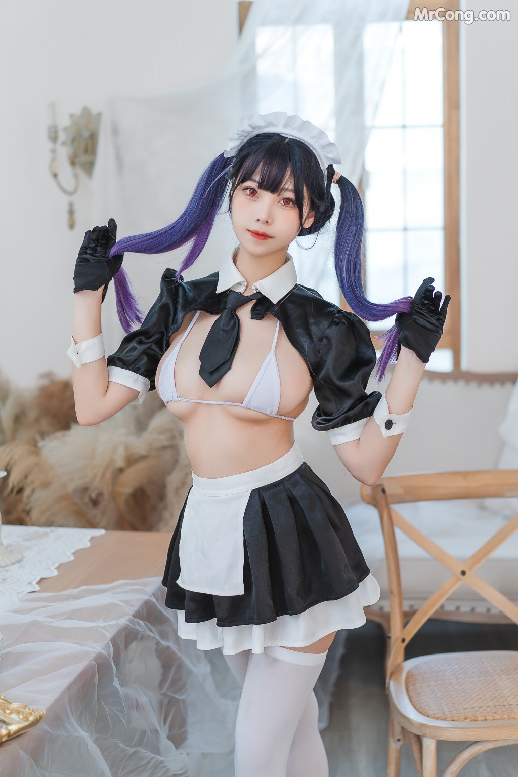 Coser@蜜汁猫裘 Vol.077: 工作女仆 (50 photos + 3 videos) – Page 2
