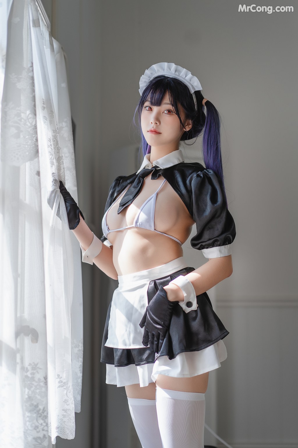 Coser@蜜汁猫裘 Vol.077: 工作女仆 (50 photos + 3 videos) – Page 4
