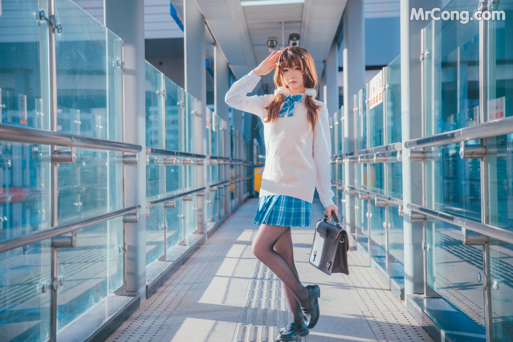 Coser@雪晴Astra (雪晴嘟嘟) Vol.036: JK夕阳 (25 photos) – Page 2