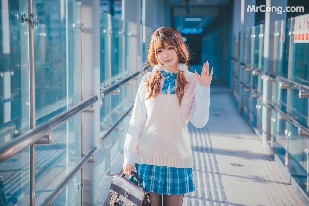 Coser@雪晴Astra (雪晴嘟嘟) Vol.036: JK夕阳 (25 photos) – Page 2