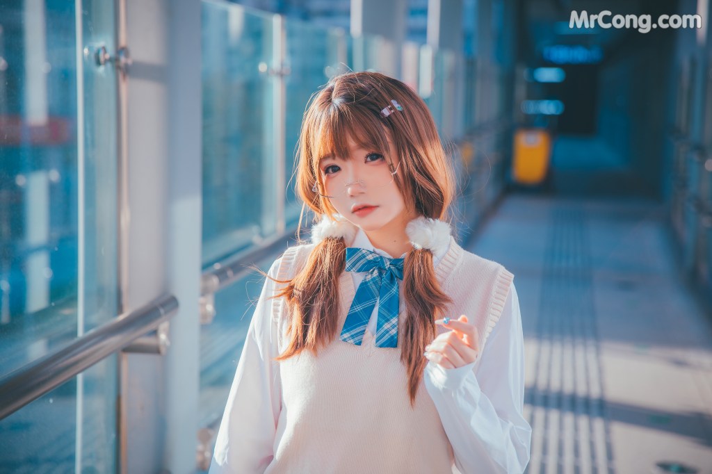 Coser@雪晴Astra (雪晴嘟嘟) Vol.036: JK夕阳 (25 photos) – Page 2