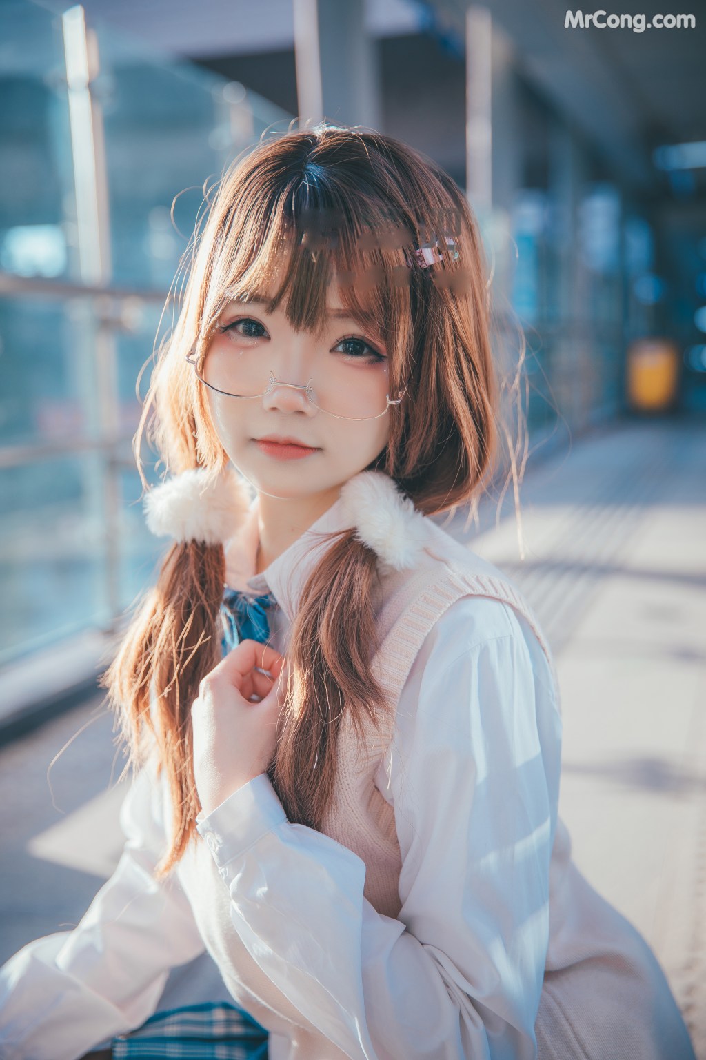 Coser@雪晴Astra (雪晴嘟嘟) Vol.036: JK夕阳 (25 photos) – Page 2
