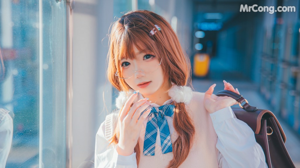Coser@雪晴Astra (雪晴嘟嘟) Vol.036: JK夕阳 (25 photos) – Page 2
