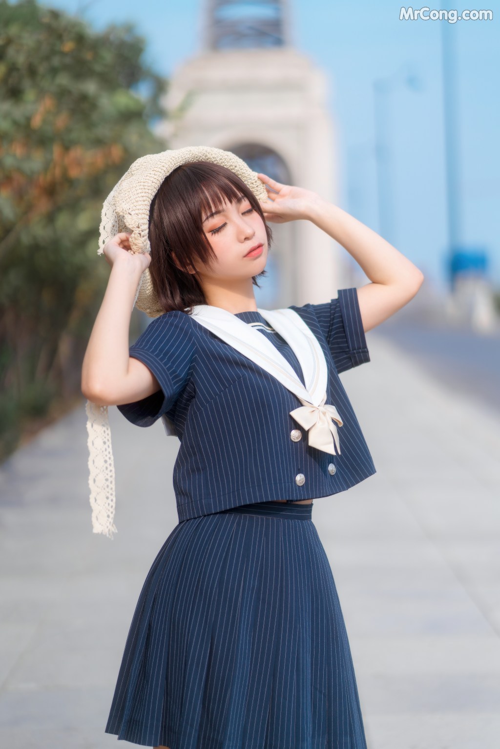 Coser@蠢沫沫 (chunmomo) Vol.003: JK制服 (40 photos)