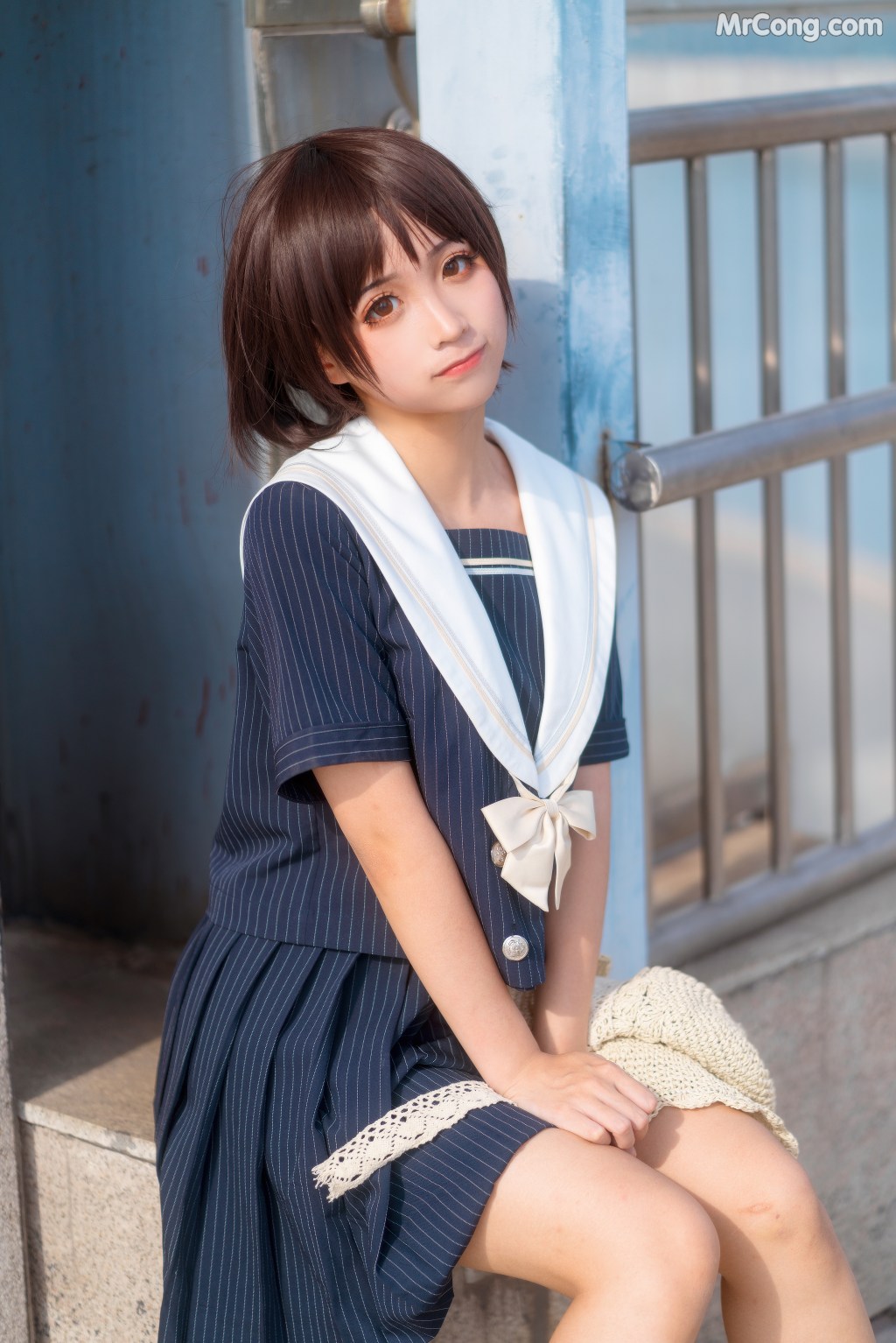 Coser@蠢沫沫 (chunmomo) Vol.003: JK制服 (40 photos)