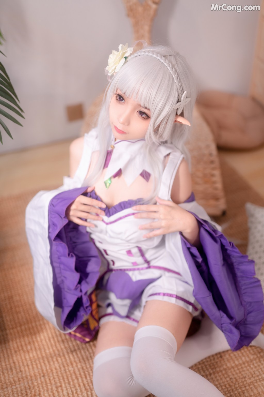 Coser@蠢沫沫 (chunmomo) Vol.004: 艾米利亚 (46 photos) – Page 2