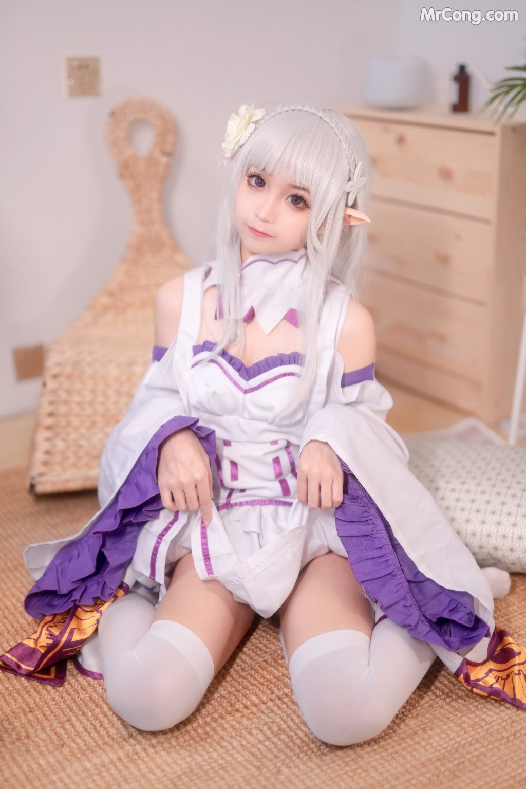Coser@蠢沫沫 (chunmomo) Vol.004: 艾米利亚 (46 photos) – Page 2